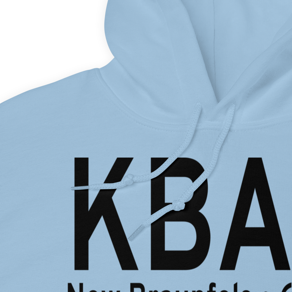 New Braunfels Municipal Airport (KBAZ) ICAO Hoodie Sweatshirt 