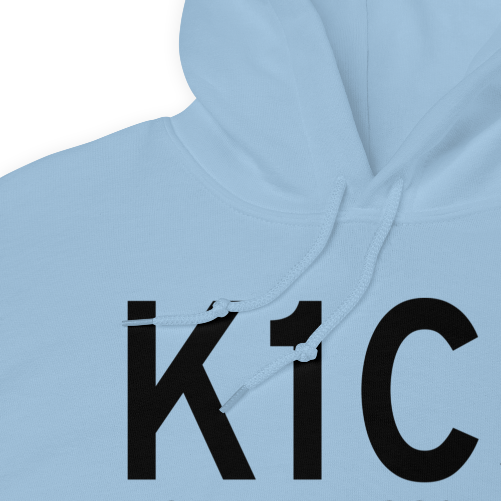 Bolingbrook's Clow International Airport (K1C5) ICAO Hoodie Sweatshirt 