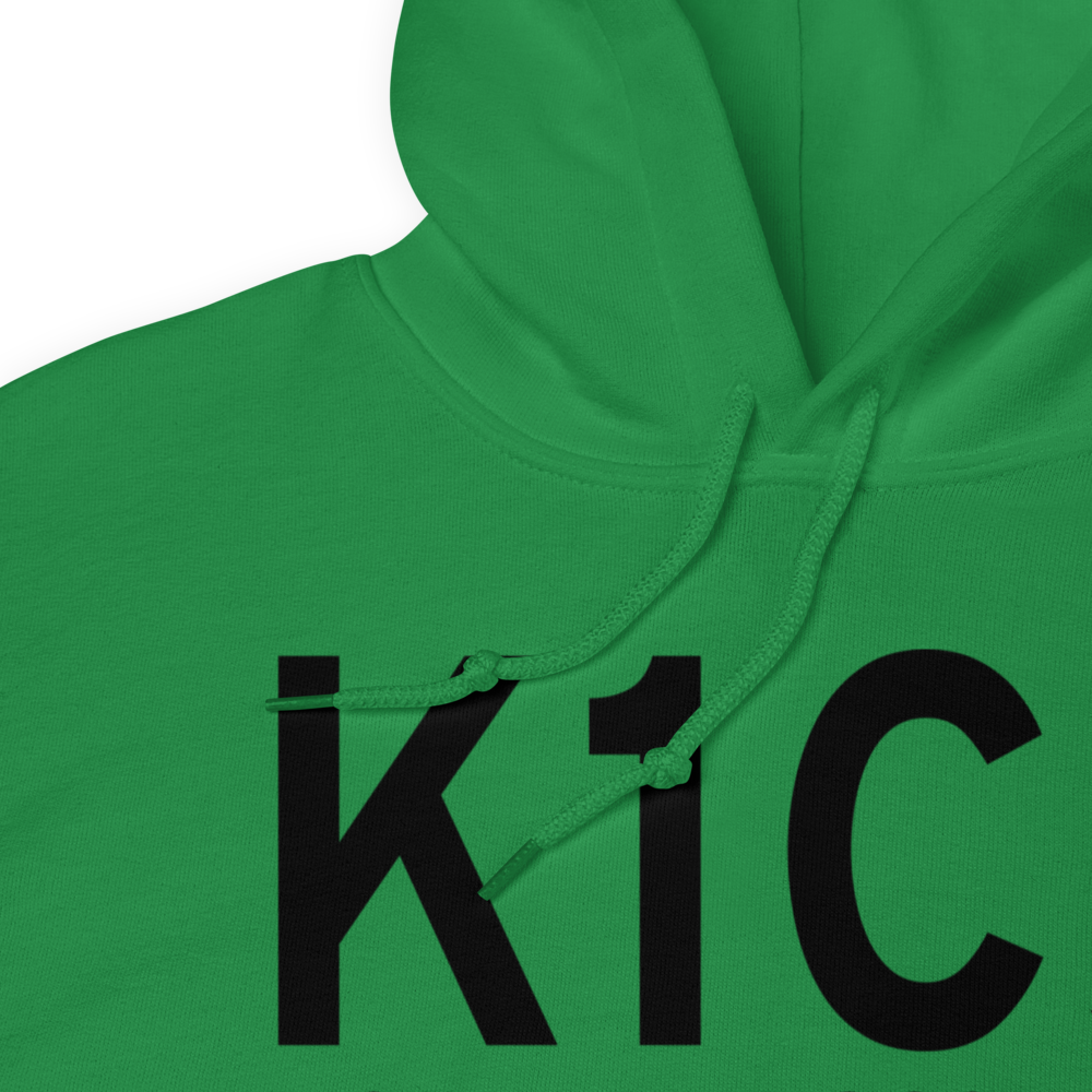 Bolingbrook's Clow International Airport (K1C5) ICAO Hoodie Sweatshirt 