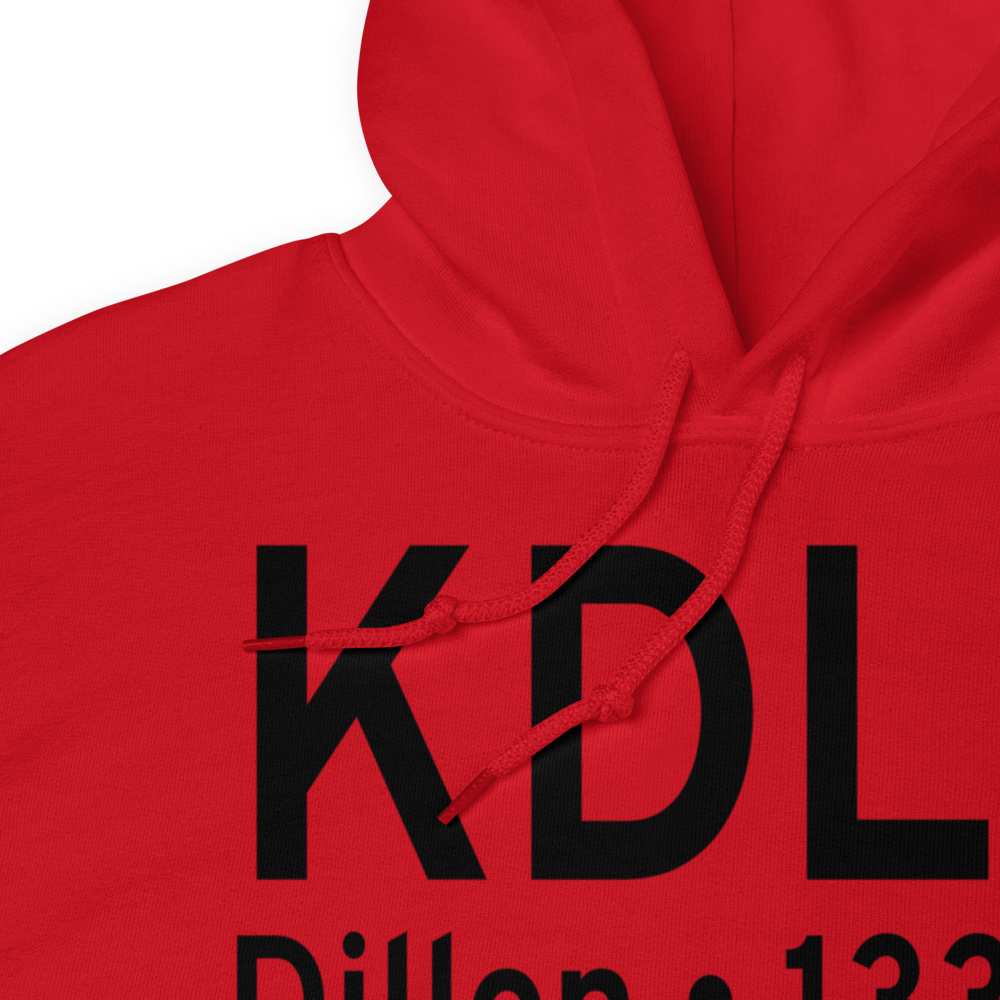 Dillon County Airport (KDLC) ICAO Hoodie Sweatshirt 