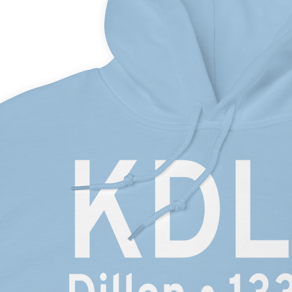 Dillon County Airport (KDLC) ICAO Hoodie Sweatshirt 