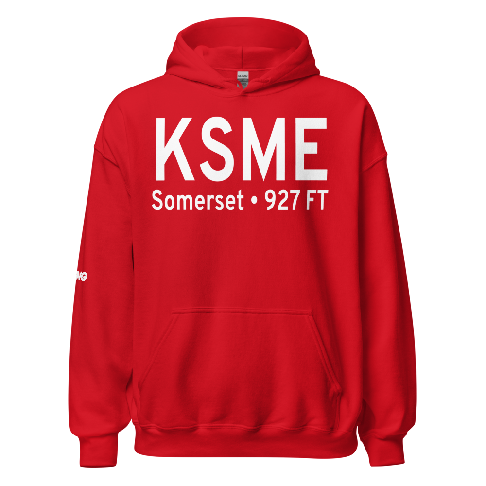 Lake Cumberland Regional Airport (KSME) ICAO Hoodie Sweatshirt 