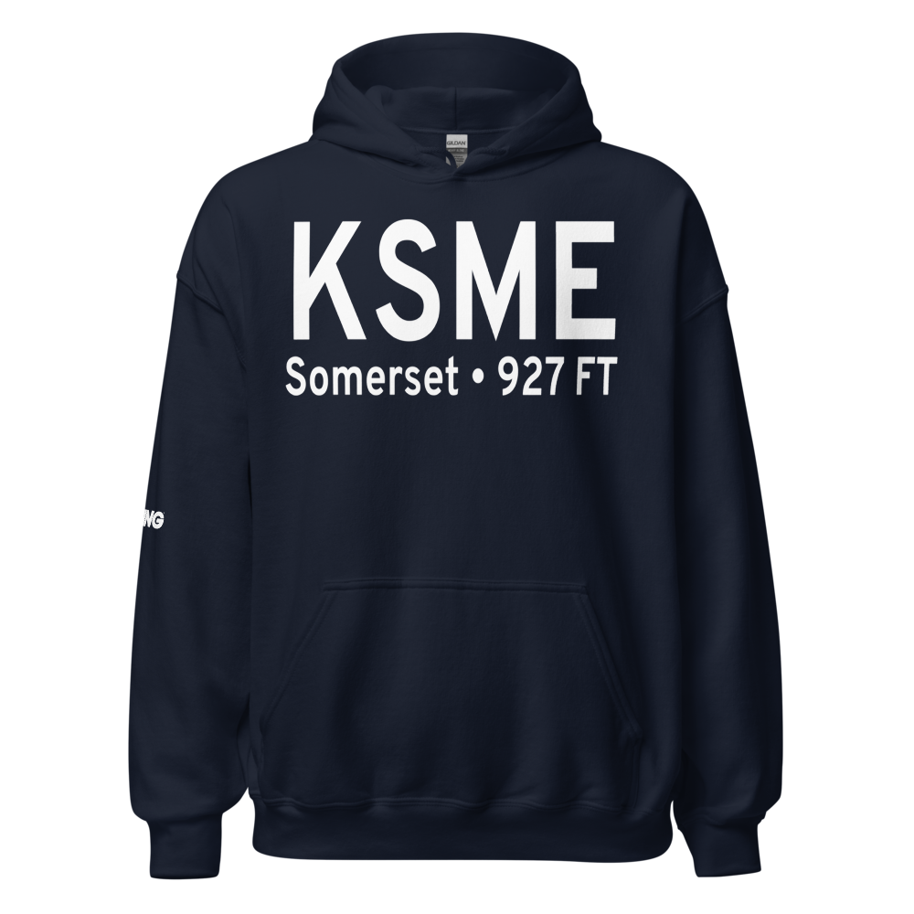 Lake Cumberland Regional Airport (KSME) ICAO Hoodie Sweatshirt 