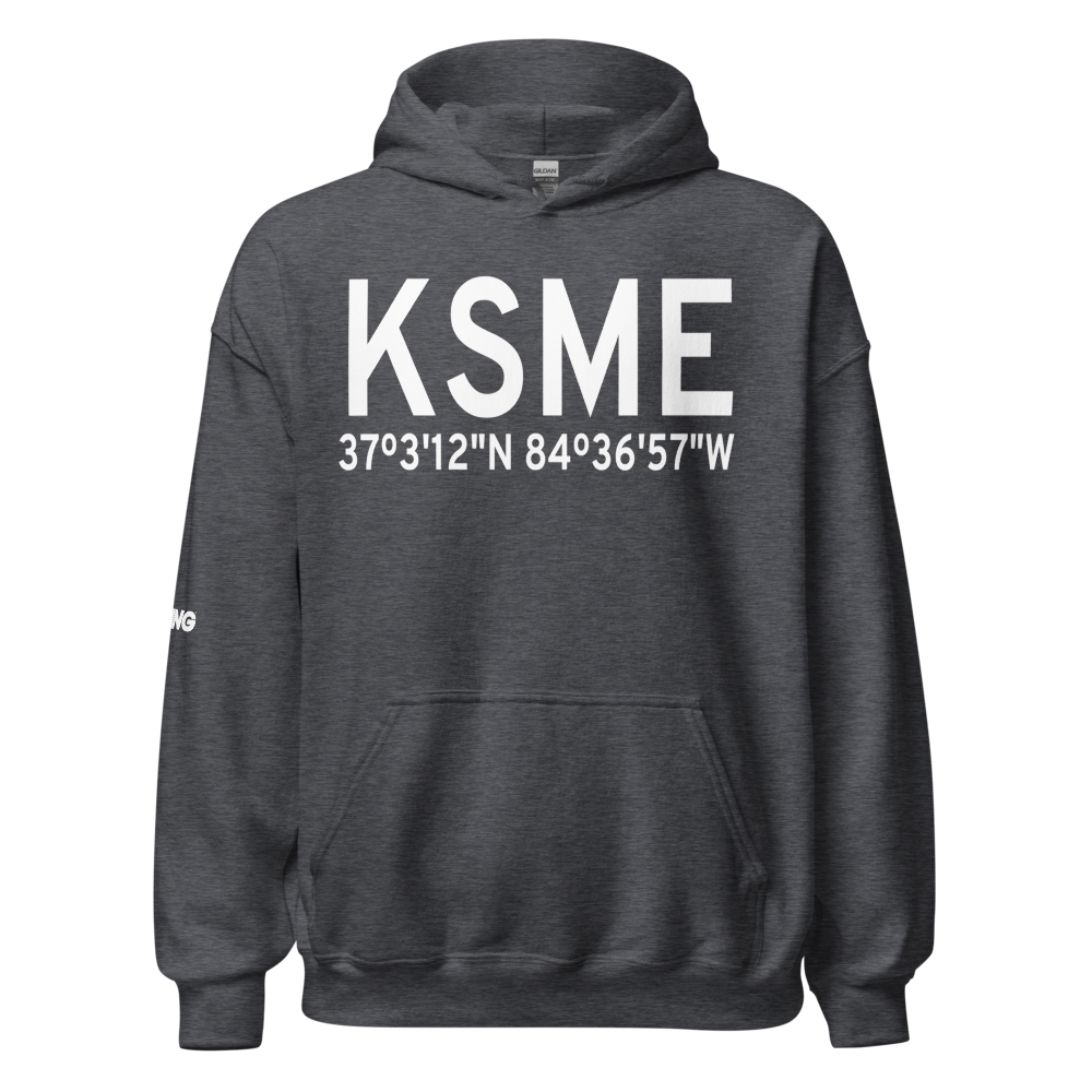 Lake Cumberland Regional Airport (KSME) ICAO Hoodie Sweatshirt 