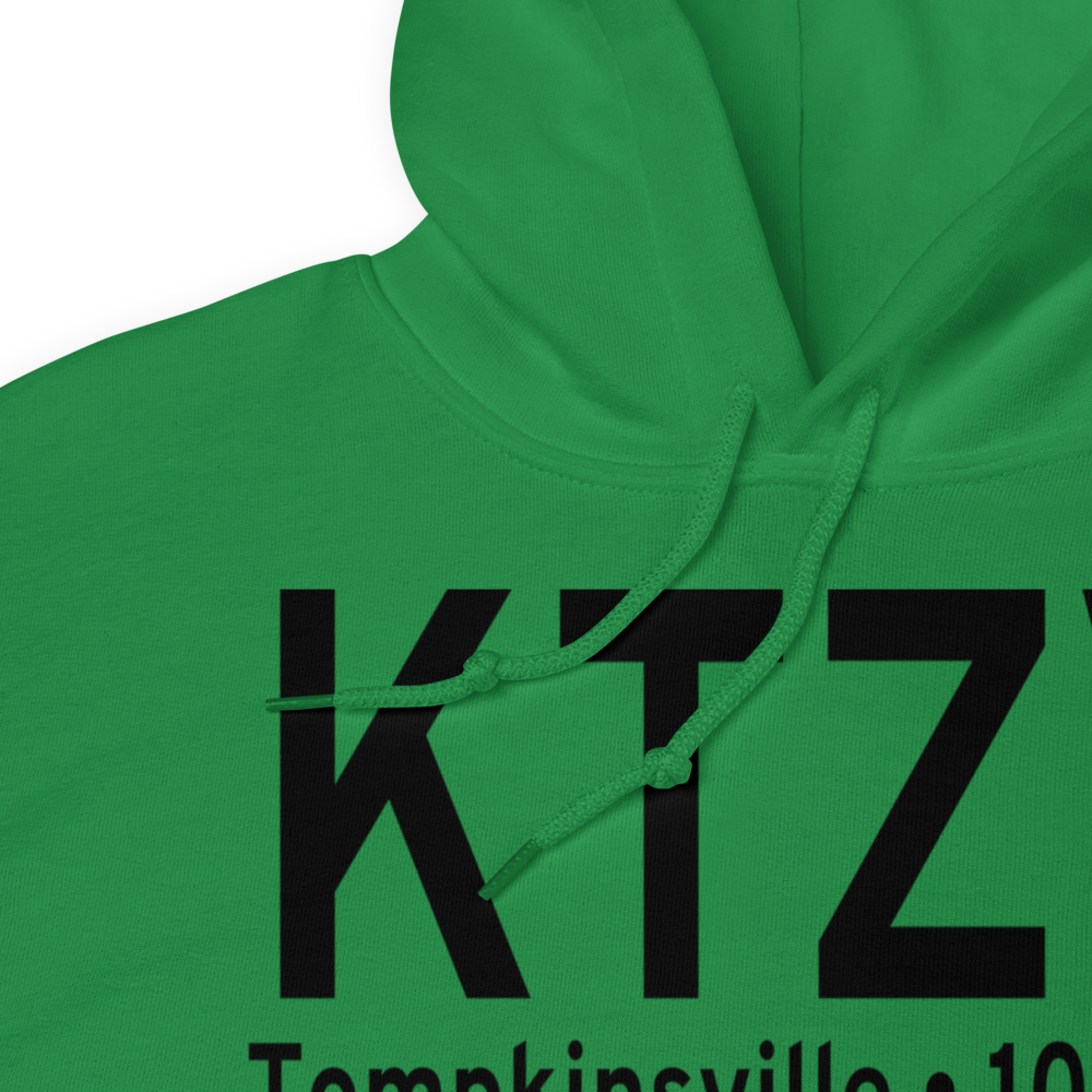 Tompkinsville Monroe County Airport (KTZV) ICAO Hoodie Sweatshirt 