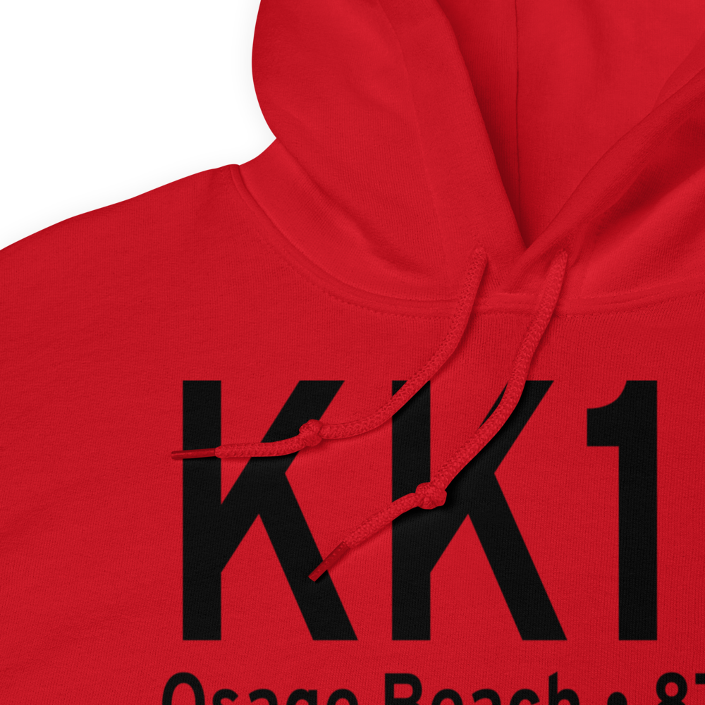 Grand Glaize Osage Beach Airport (KK15) ICAO Hoodie Sweatshirt 