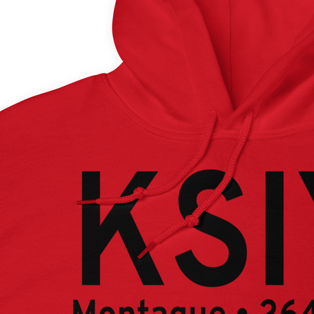 Siskiyou County Airport (KSIY) ICAO Hoodie Sweatshirt 