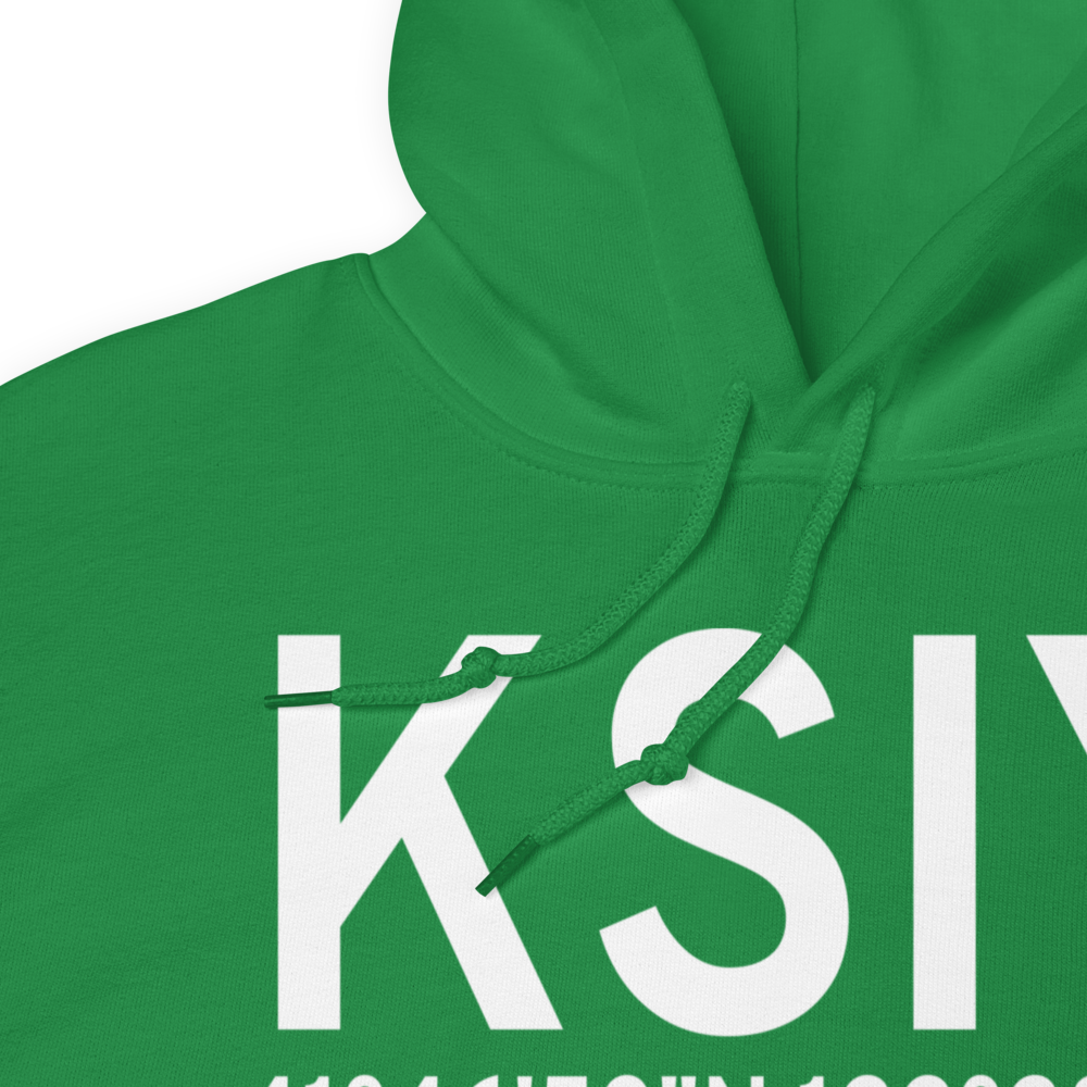 Siskiyou County Airport (KSIY) ICAO Hoodie Sweatshirt 