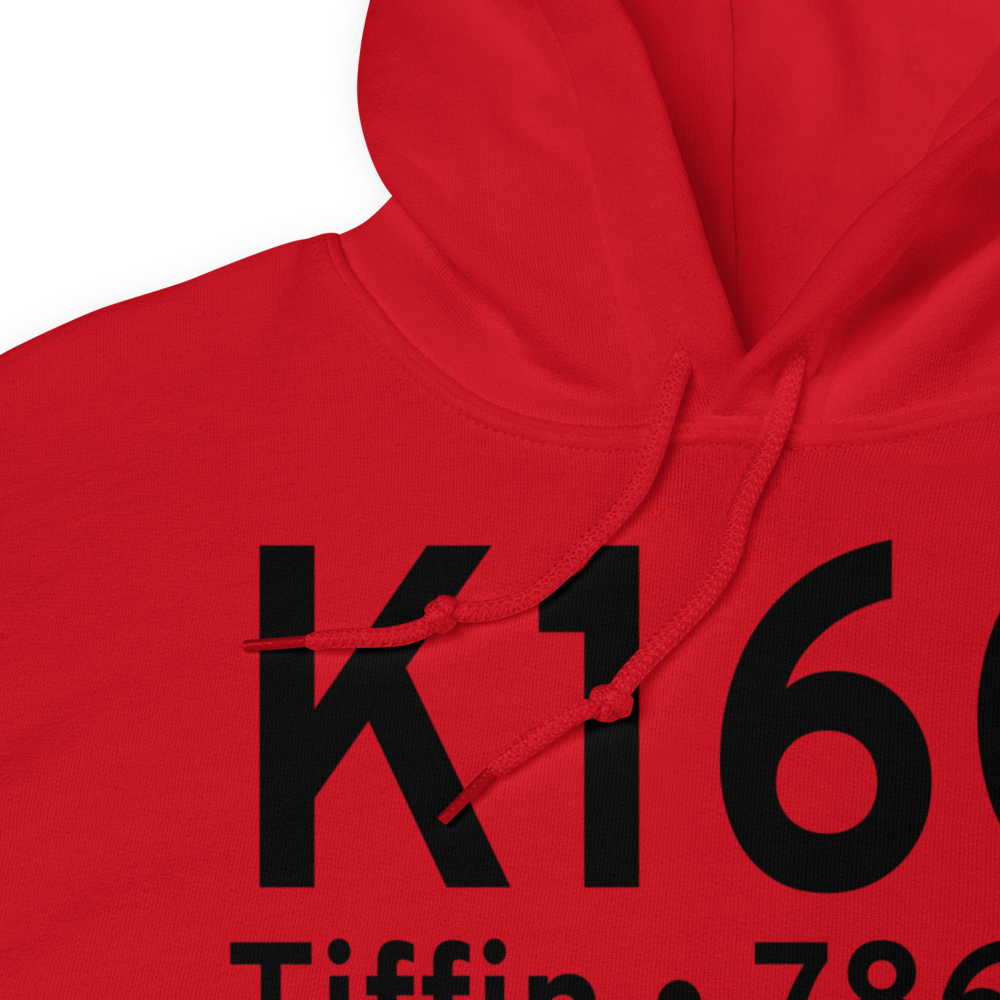 Seneca County Airport (K16G) ICAO Hoodie Sweatshirt 