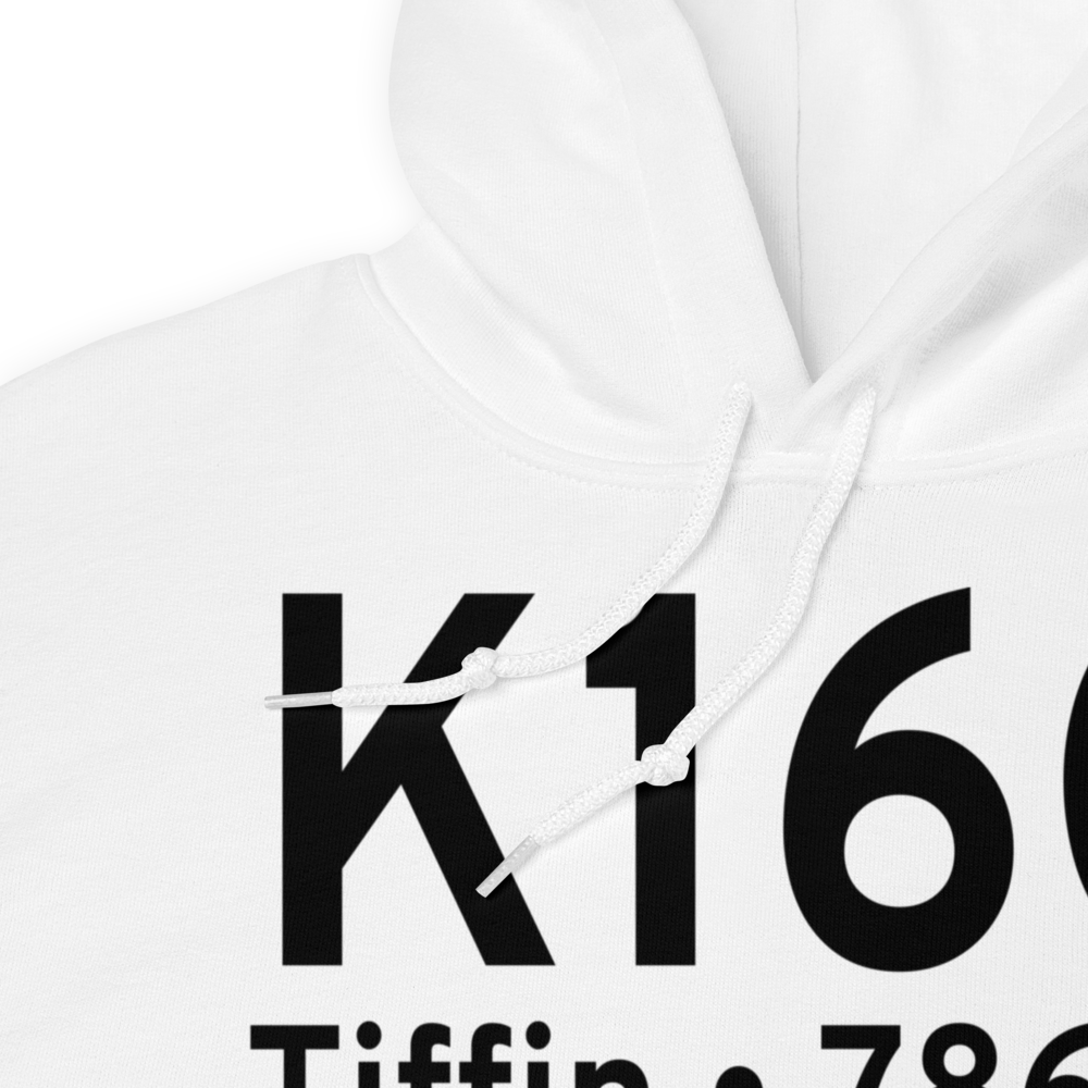Seneca County Airport (K16G) ICAO Hoodie Sweatshirt 