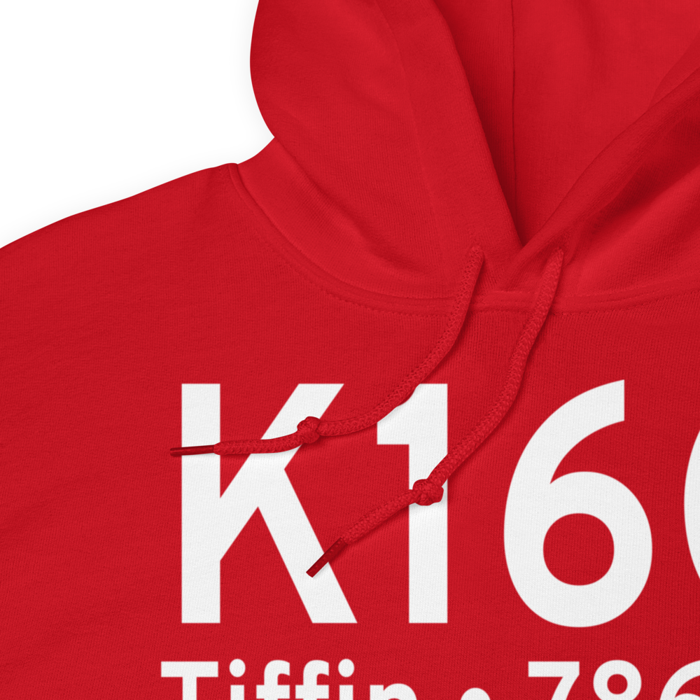 Seneca County Airport (K16G) ICAO Hoodie Sweatshirt 