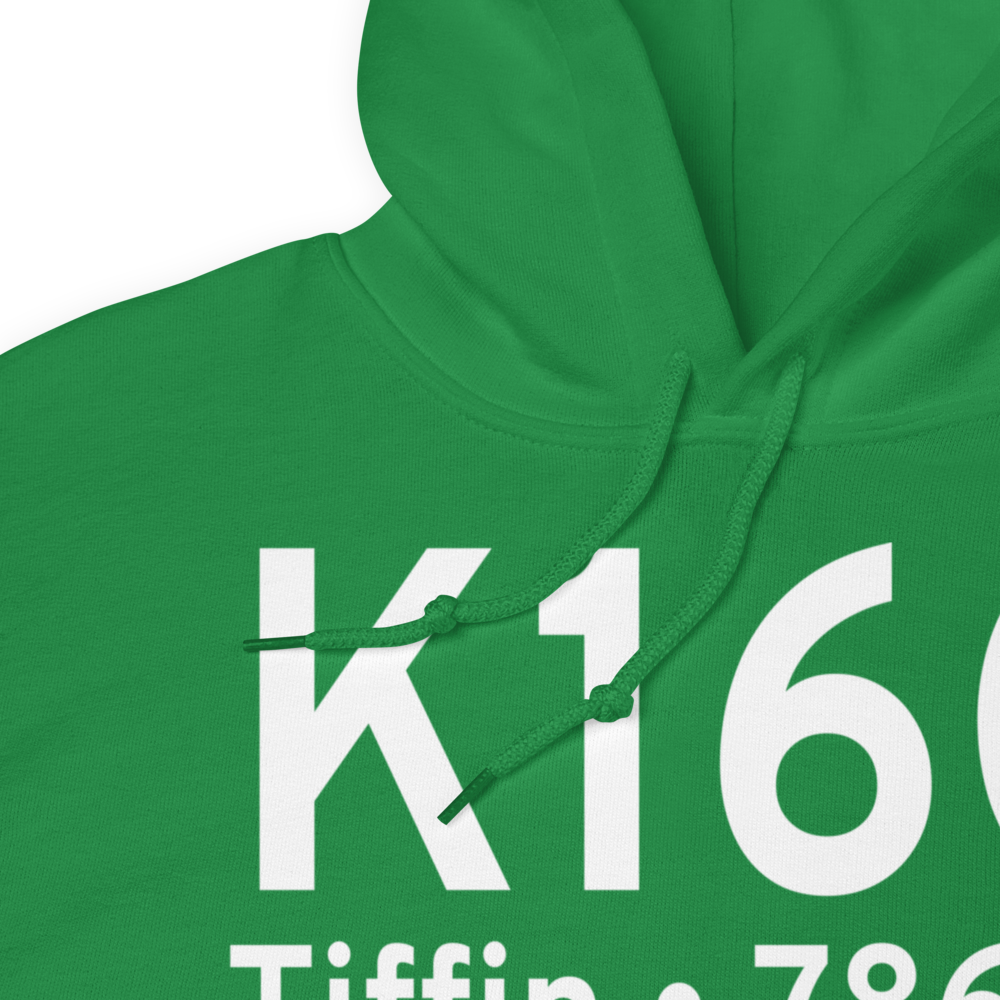 Seneca County Airport (K16G) ICAO Hoodie Sweatshirt 