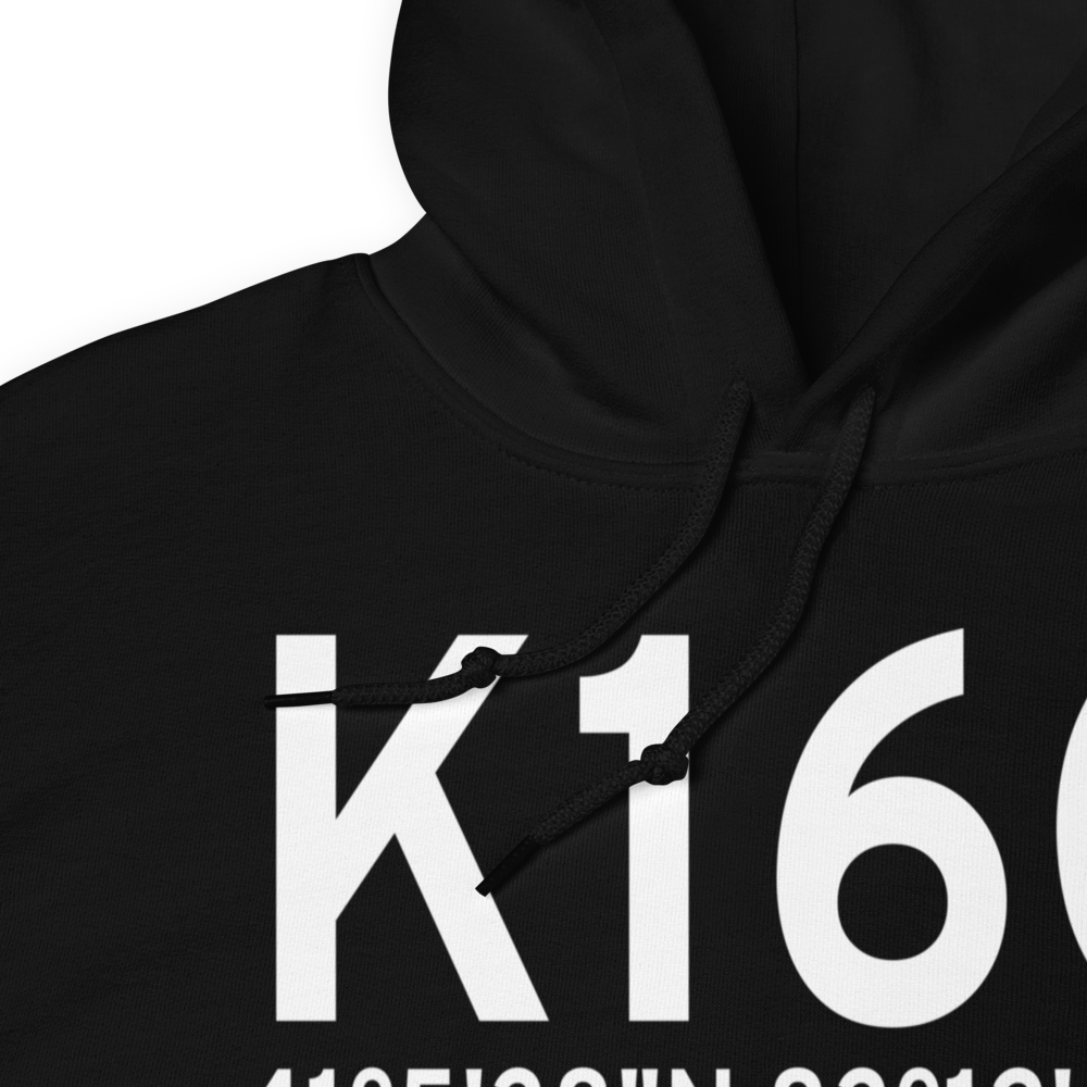 Seneca County Airport (K16G) ICAO Hoodie Sweatshirt 