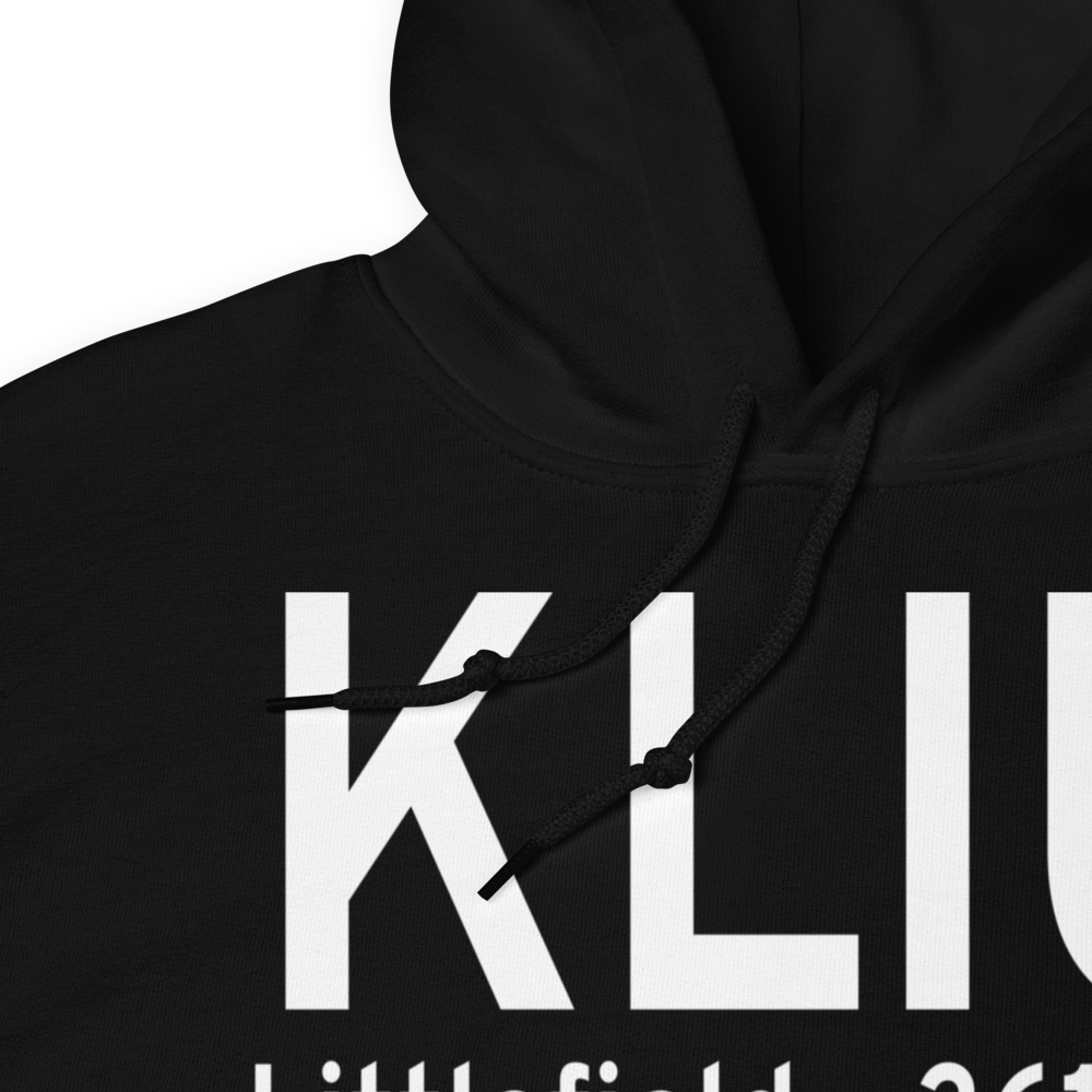 Littlefield Municipal Airport (KLIU) ICAO Hoodie Sweatshirt 