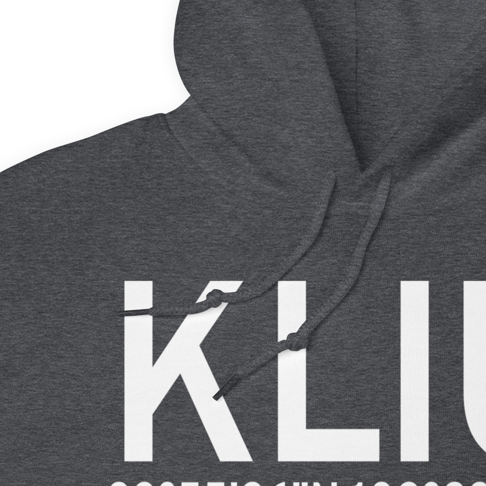 Littlefield Municipal Airport (KLIU) ICAO Hoodie Sweatshirt 