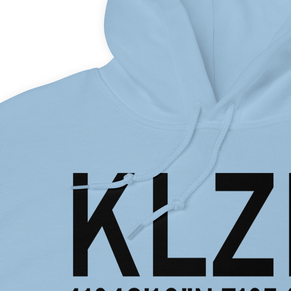 Danielson Airport (KLZD) ICAO Hoodie Sweatshirt 