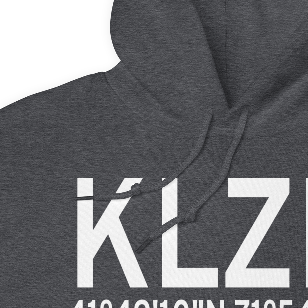 Danielson Airport (KLZD) ICAO Hoodie Sweatshirt 