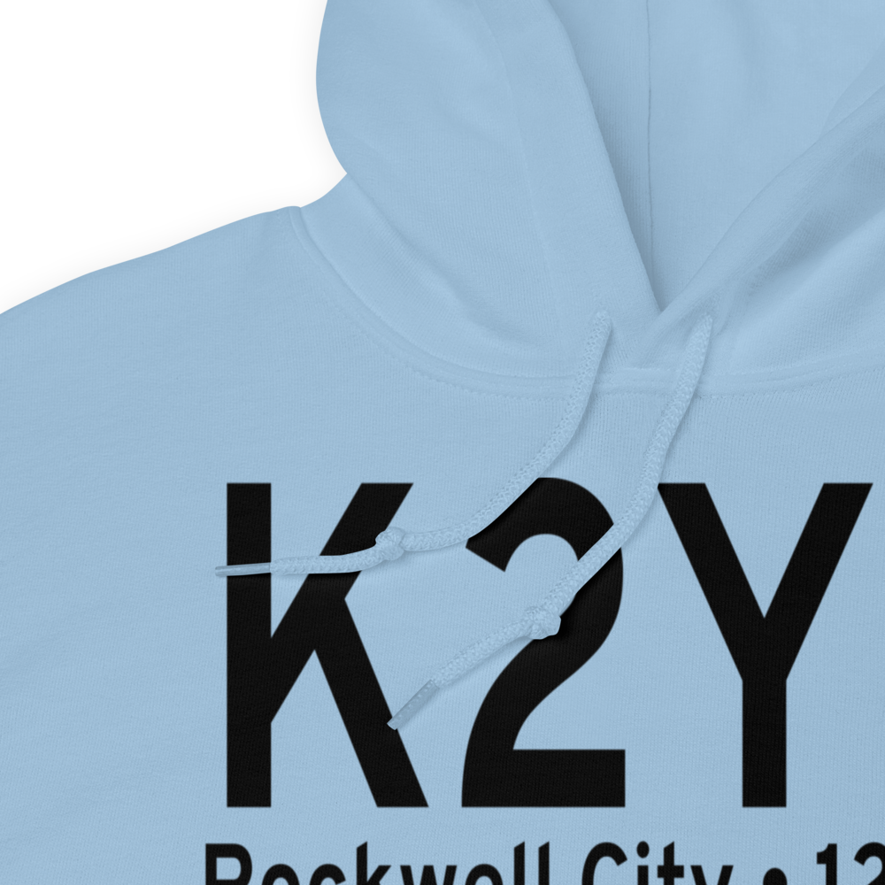 Rockwell City Municipal Airport (K2Y4) ICAO Hoodie Sweatshirt 