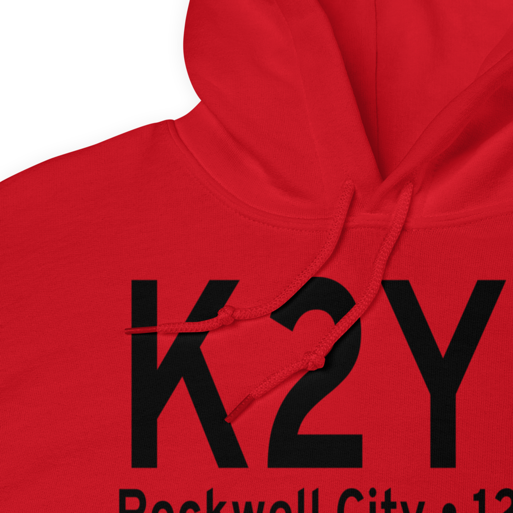 Rockwell City Municipal Airport (K2Y4) ICAO Hoodie Sweatshirt 