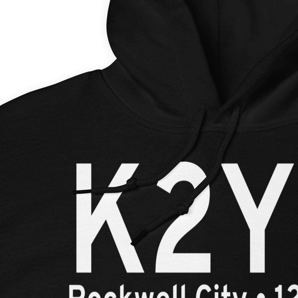 Rockwell City Municipal Airport (K2Y4) ICAO Hoodie Sweatshirt 