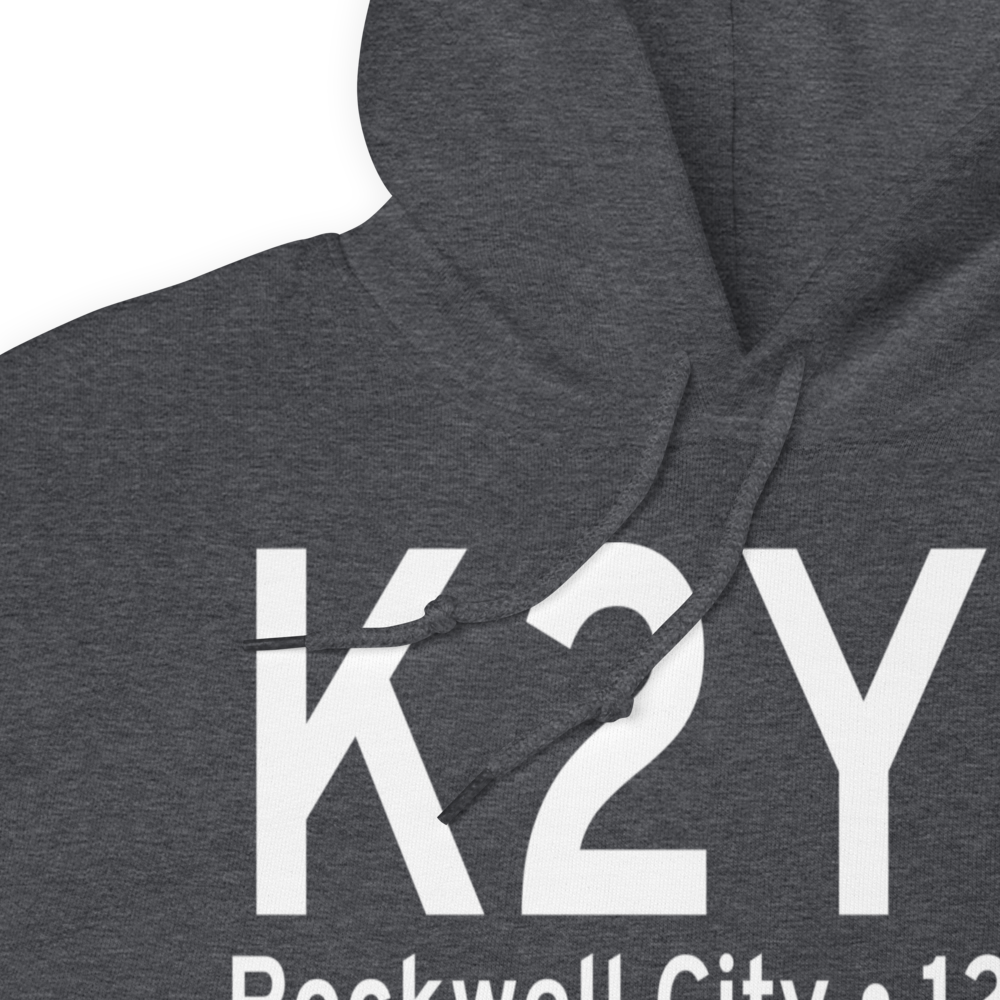 Rockwell City Municipal Airport (K2Y4) ICAO Hoodie Sweatshirt 