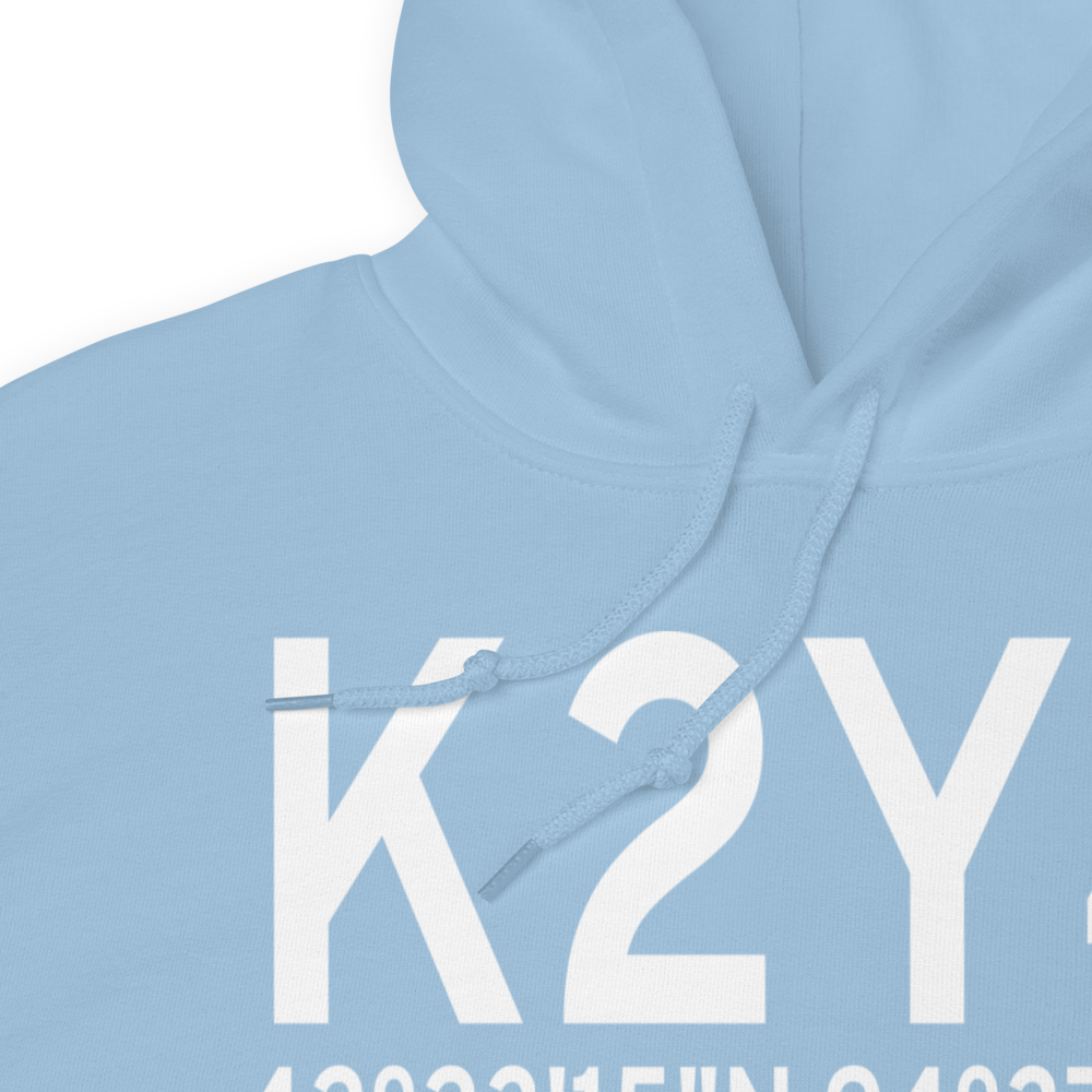 Rockwell City Municipal Airport (K2Y4) ICAO Hoodie Sweatshirt 