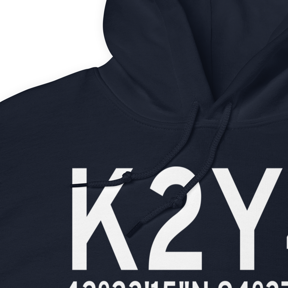 Rockwell City Municipal Airport (K2Y4) ICAO Hoodie Sweatshirt 