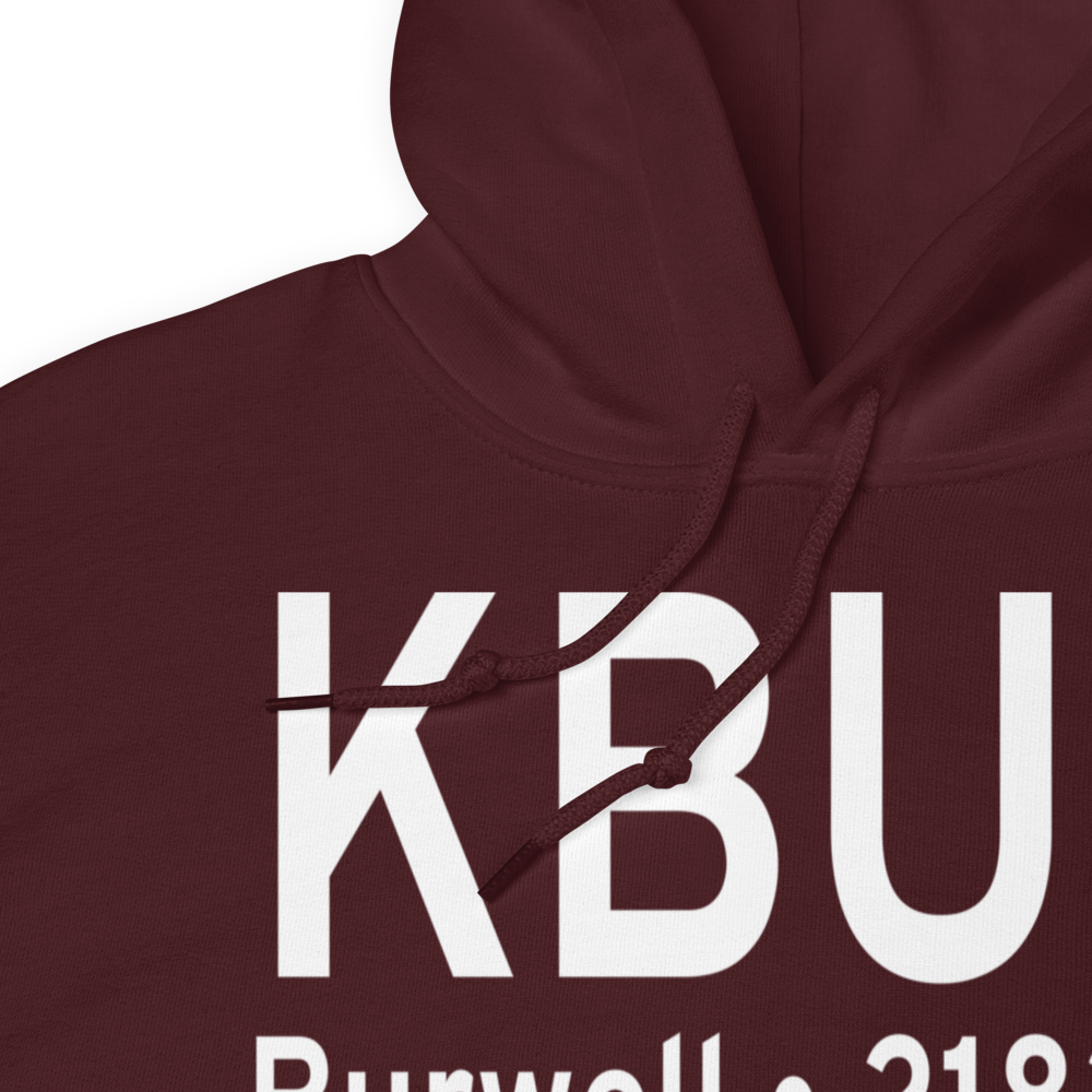 Cram Field (KBUB) ICAO Hoodie Sweatshirt 