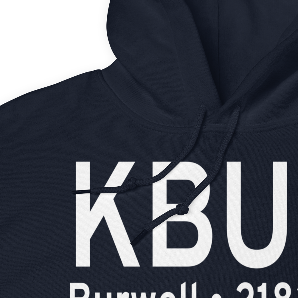 Cram Field (KBUB) ICAO Hoodie Sweatshirt 