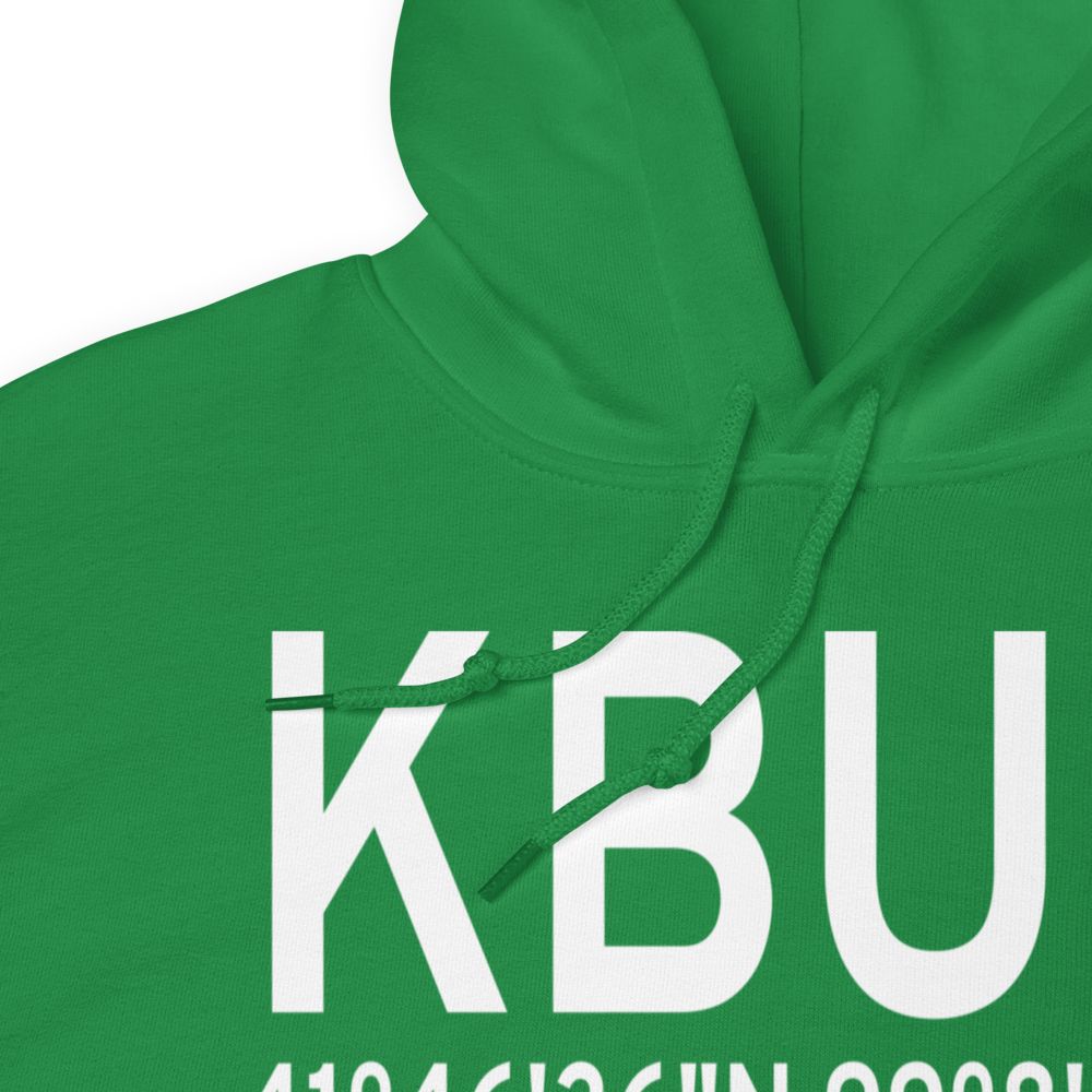 Cram Field (KBUB) ICAO Hoodie Sweatshirt 