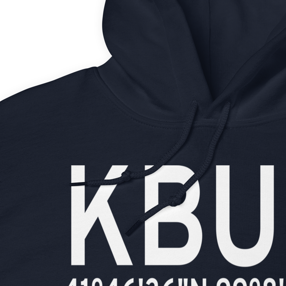 Cram Field (KBUB) ICAO Hoodie Sweatshirt 