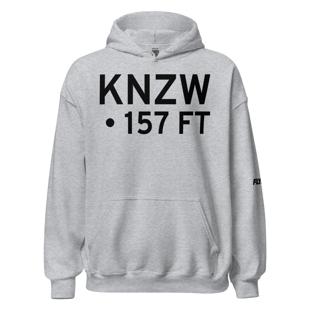 South Weymouth Naval Air Station (KNZW) ICAO Hoodie Sweatshirt 