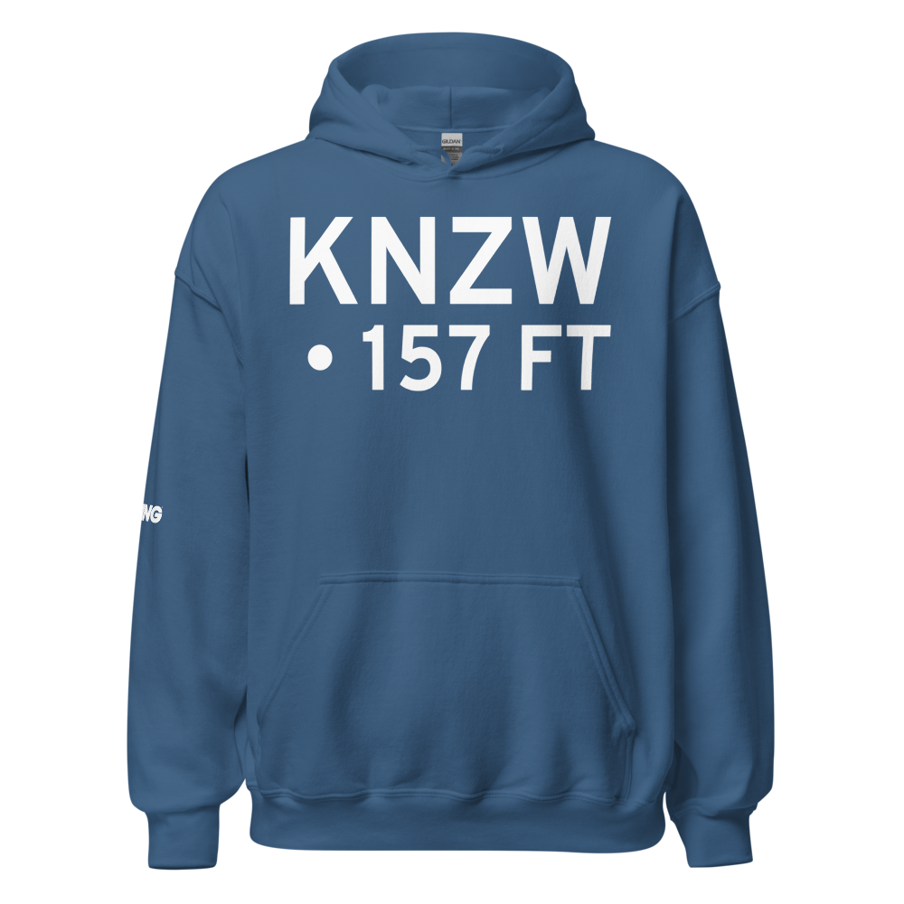 South Weymouth Naval Air Station (KNZW) ICAO Hoodie Sweatshirt 