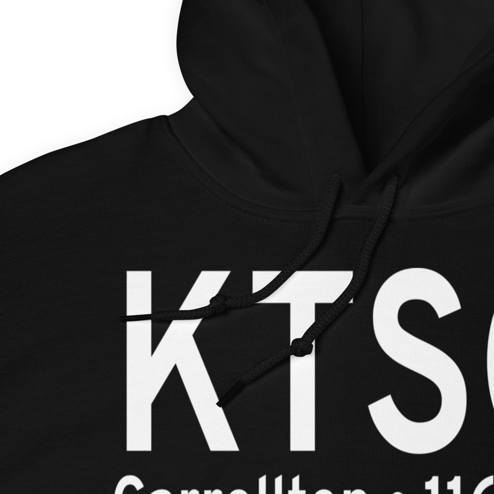 Carroll County-Tolson Airport (KTSO) ICAO Hoodie Sweatshirt 