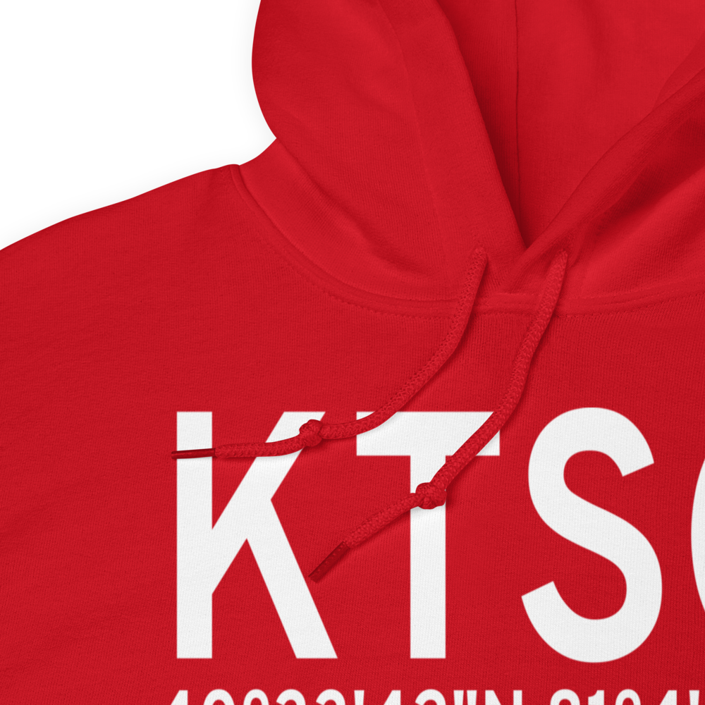 Carroll County-Tolson Airport (KTSO) ICAO Hoodie Sweatshirt 