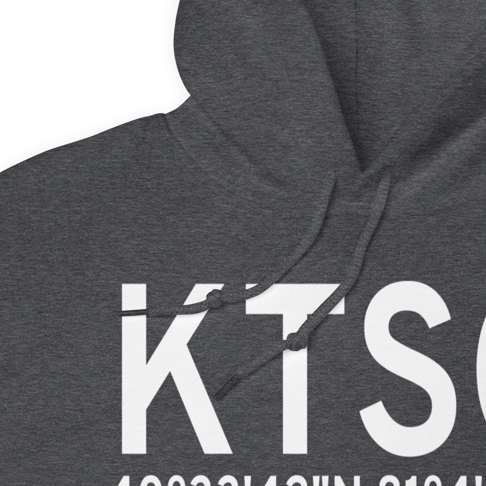 Carroll County-Tolson Airport (KTSO) ICAO Hoodie Sweatshirt 