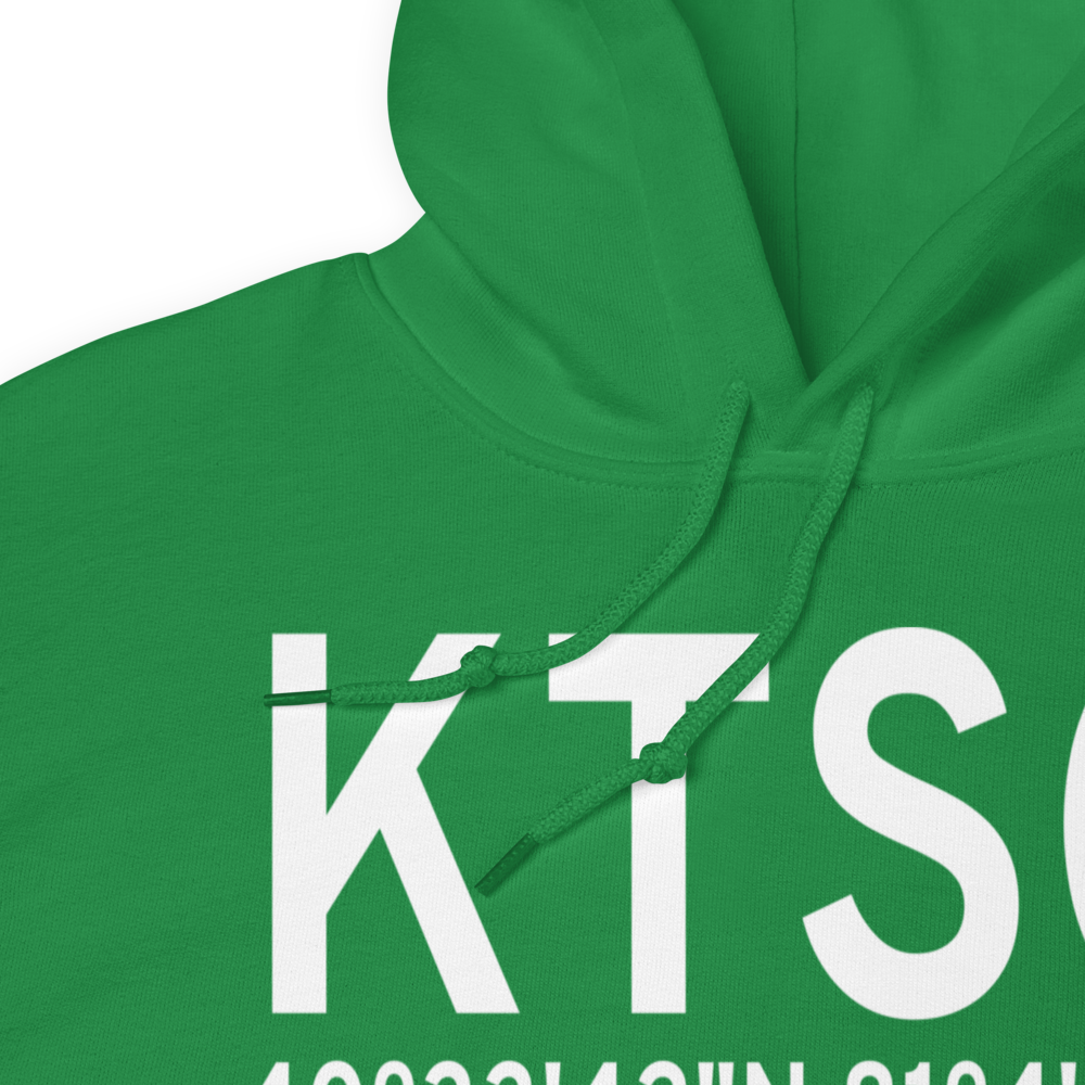 Carroll County-Tolson Airport (KTSO) ICAO Hoodie Sweatshirt 