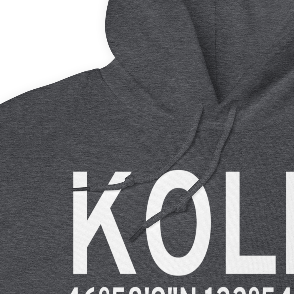 Olympia Regional Airport (KOLM) ICAO Hoodie Sweatshirt 