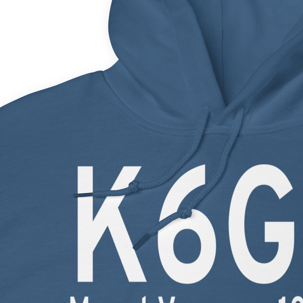 Wynkoop Airport (K6G4) ICAO Hoodie Sweatshirt 