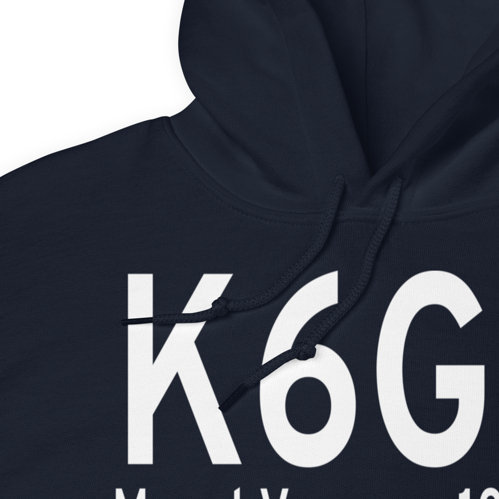 Wynkoop Airport (K6G4) ICAO Hoodie Sweatshirt 