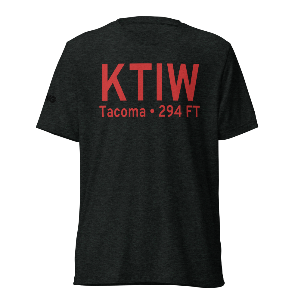 Tacoma Narrows Airport (KTIW) ICAO Tri-blend T-Shirt 