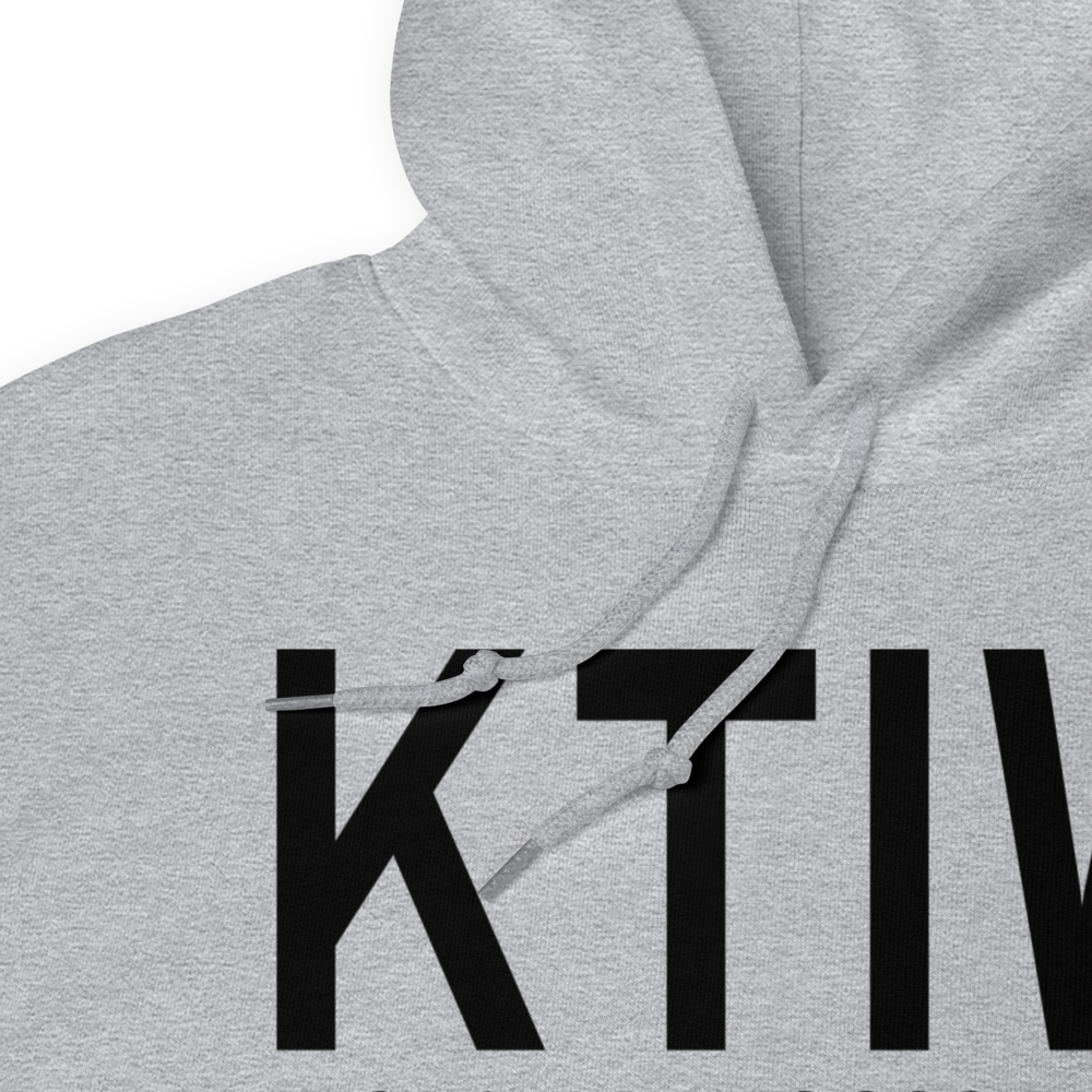 Tacoma Narrows Airport (KTIW) ICAO Hoodie Sweatshirt 