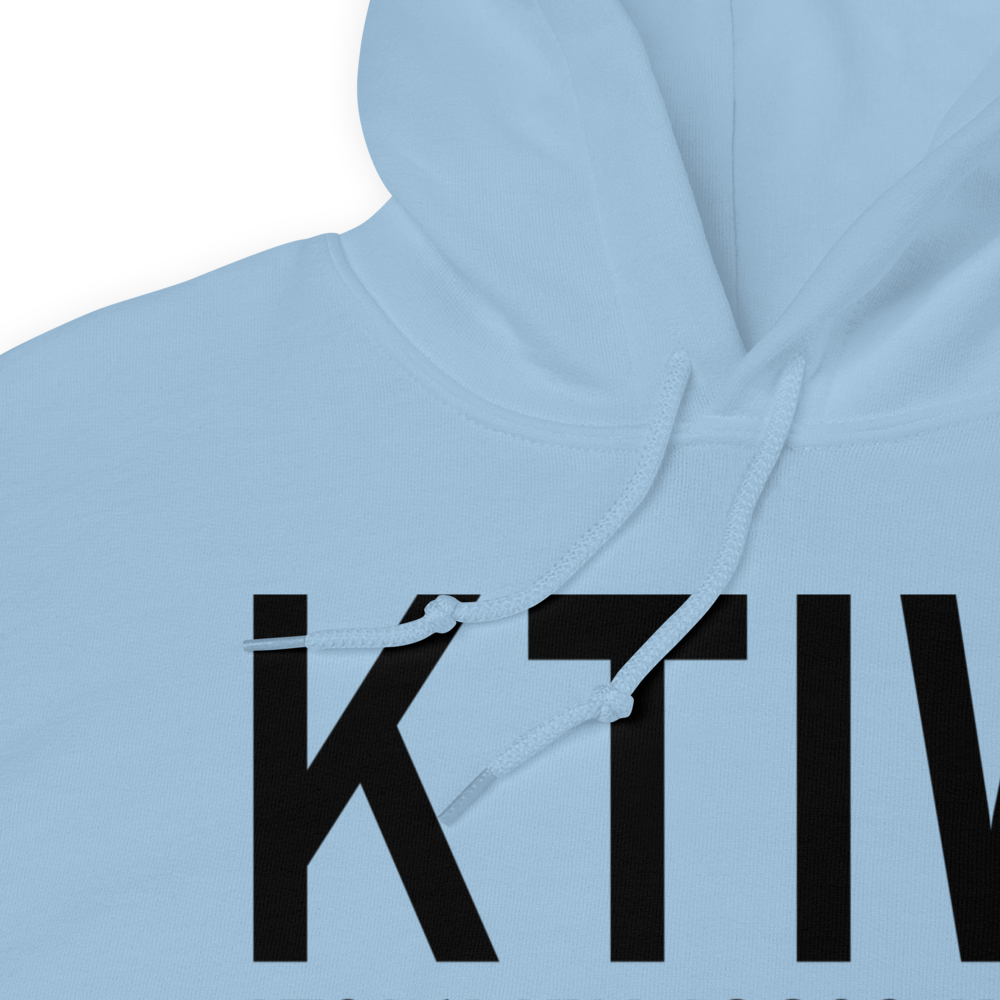 Tacoma Narrows Airport (KTIW) ICAO Hoodie Sweatshirt 