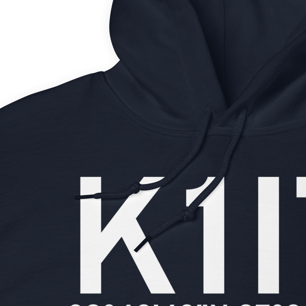 Clinton Airport (K1I7) ICAO Hoodie Sweatshirt 