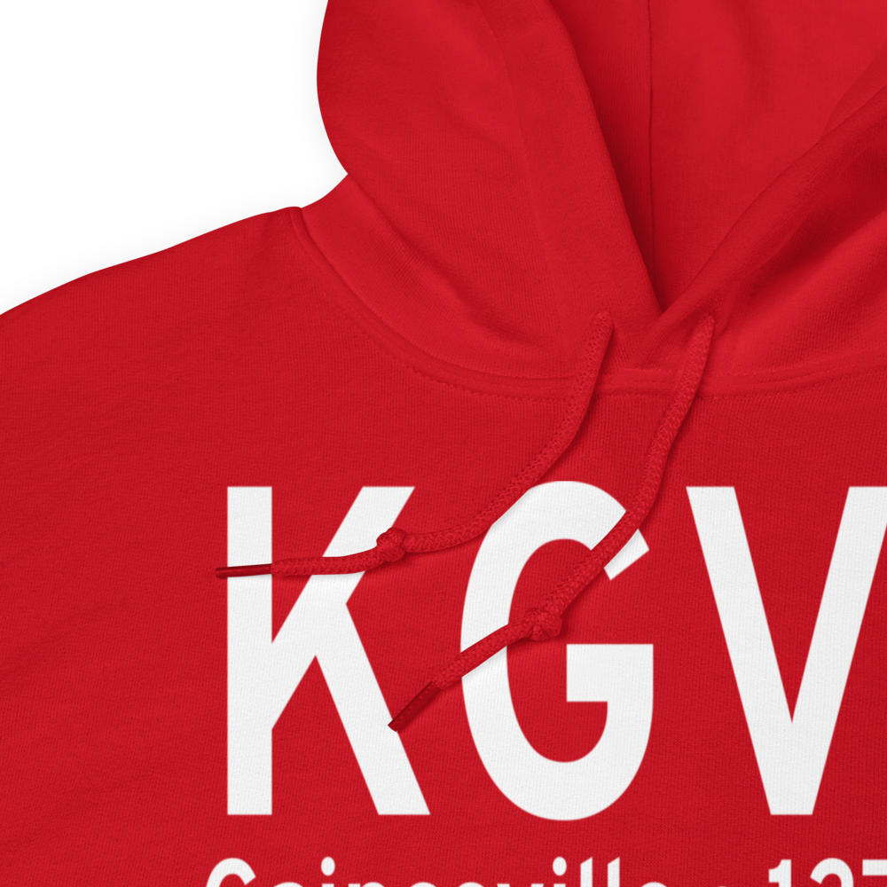 Lee Gilmer Memorial Airport (KGVL) ICAO Hoodie Sweatshirt 