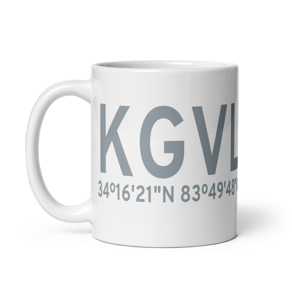 Lee Gilmer Memorial Airport (KGVL) ICAO Mug 