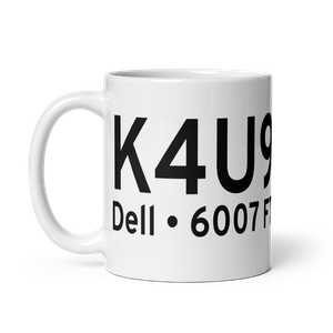 Dell Flight Strip (K4U9) ICAO Mug