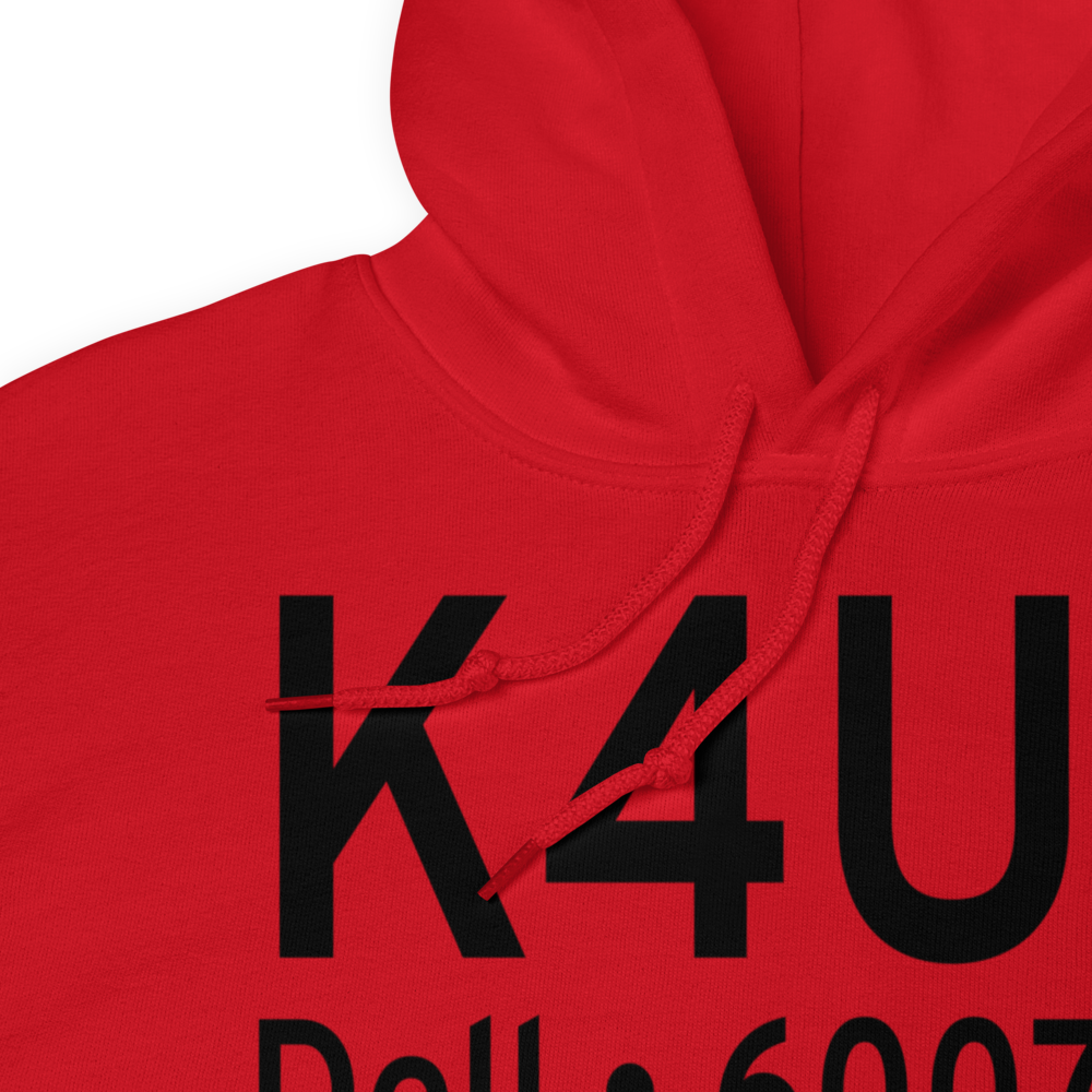 Dell Flight Strip (K4U9) ICAO Hoodie Sweatshirt 