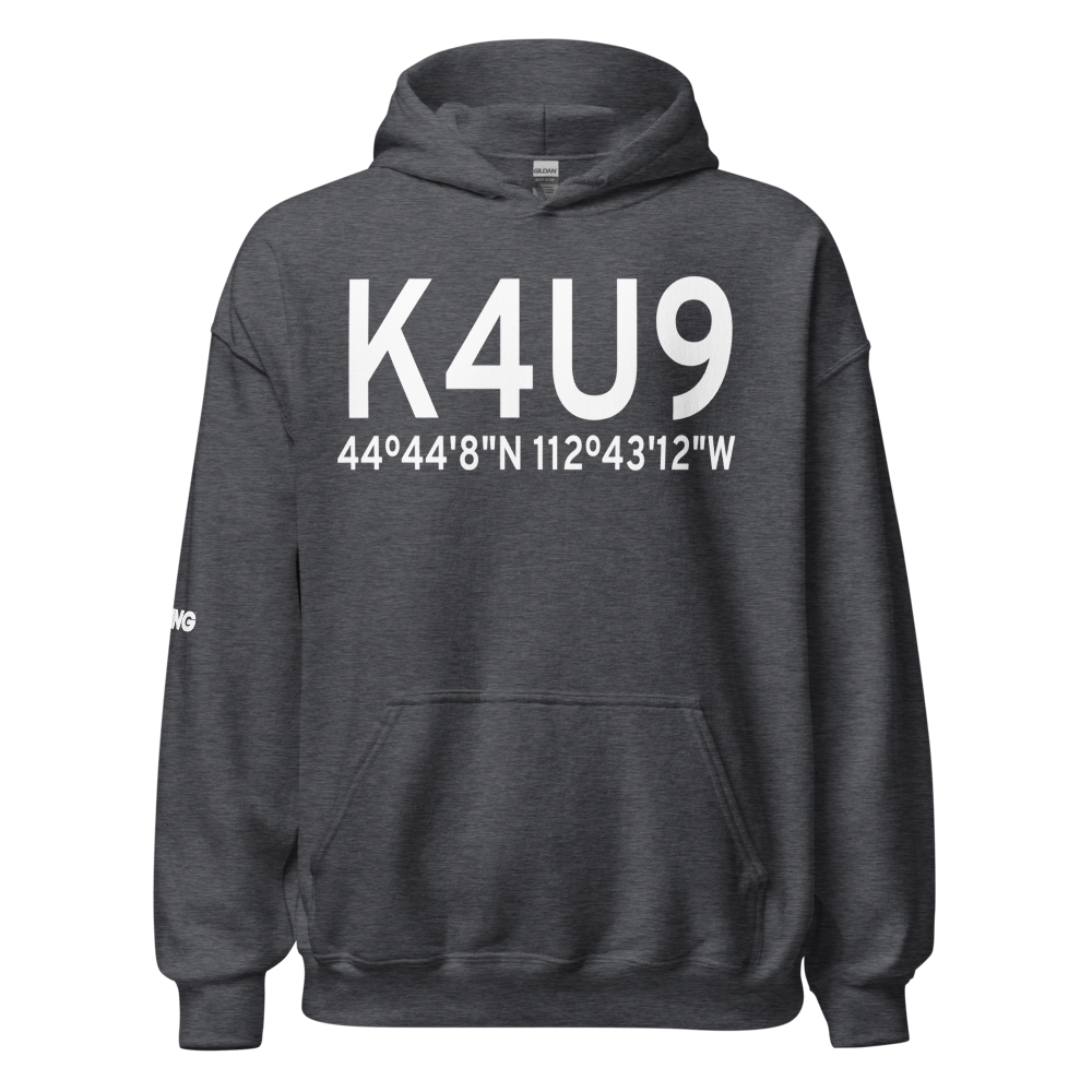Dell Flight Strip (K4U9) ICAO Hoodie Sweatshirt 