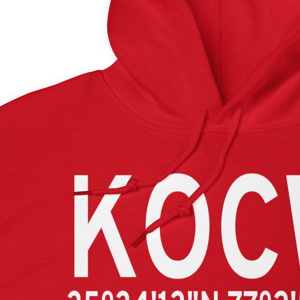 Warren Field (KOCW) ICAO Hoodie Sweatshirt 
